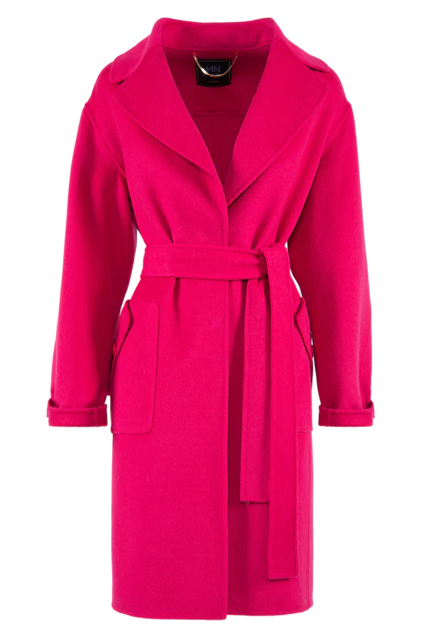 Kenzo Cappotto Cappotto Lana Fucsia Cappotto Fucsia Kenzo Max Co