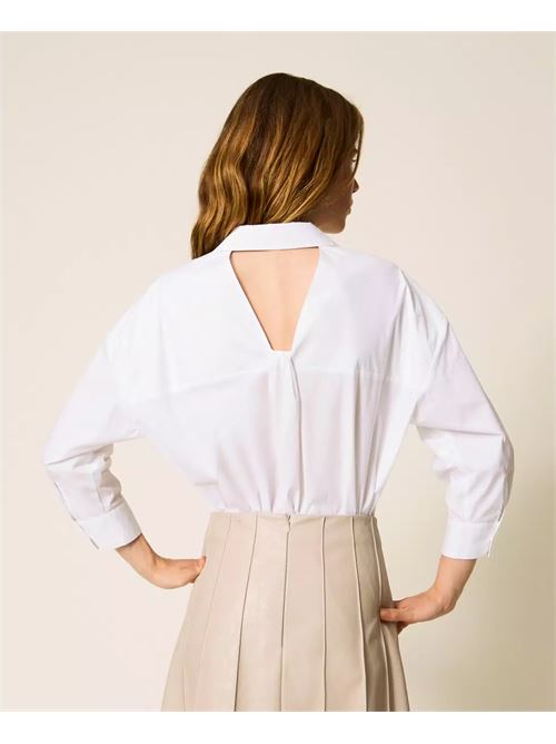 camicia con oblò TWINSET | 252AP220000840