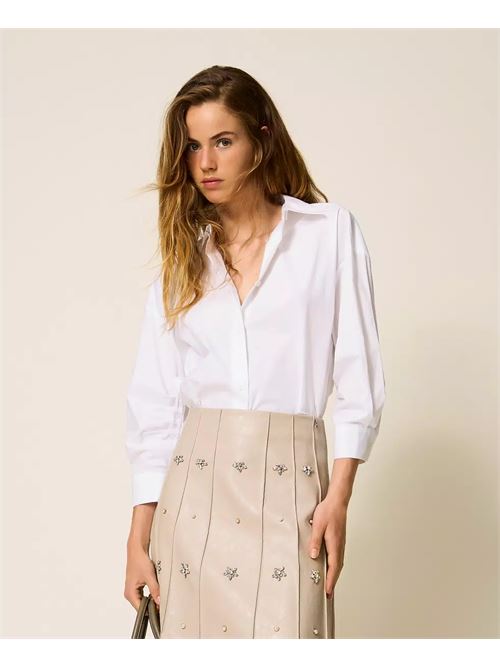 camicia con oblò TWINSET | 252AP220000840