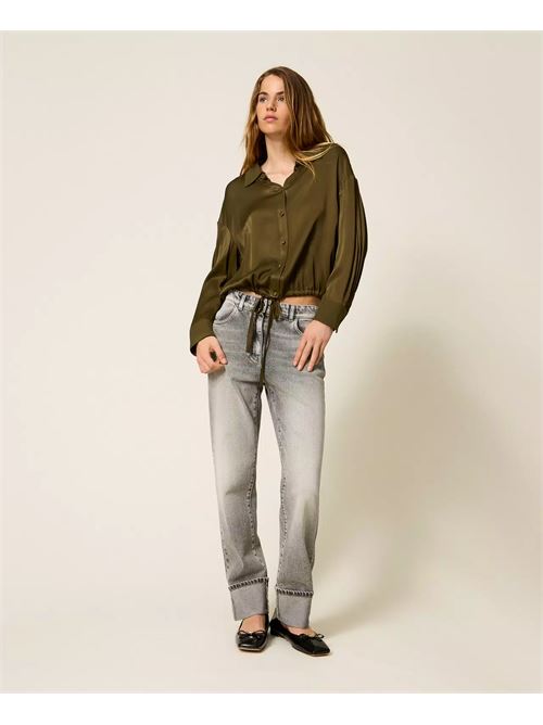 jeans risvolto TWINSET | 252AP243007284