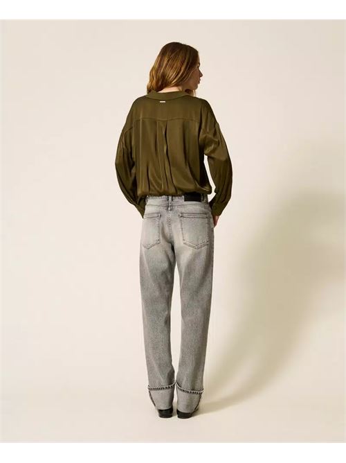jeans risvolto TWINSET | 252AP243007284