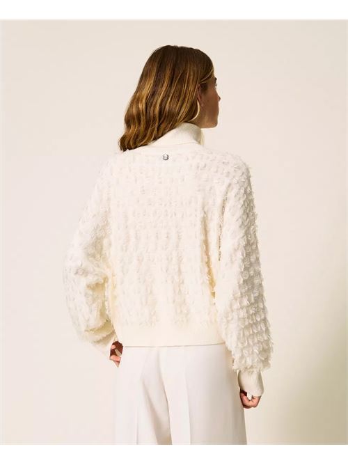 maglia con frange TWINSET | 252AP320000282