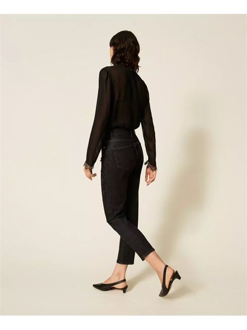 jeans con pietre TWINSET | 262AP208001103