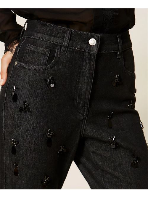 jeans con pietre TWINSET | 262AP208001103
