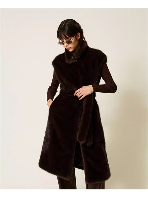 gilet ecopelliccia TWINSET | 262AP212113655