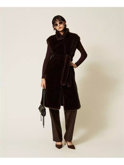 gilet ecopelliccia TWINSET | 262AP212113655