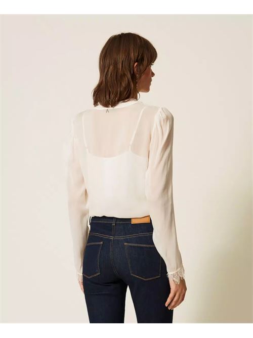 blusa pizzo TWINSET | 262AP228200282