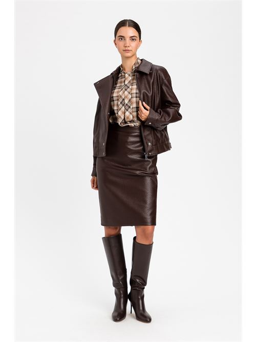 giacca ecopelle TWINSET | 262AP229013655