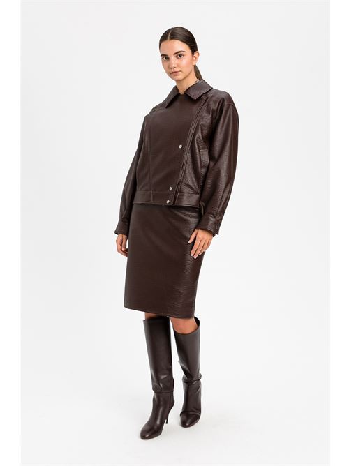 giacca ecopelle TWINSET | 262AP229013655