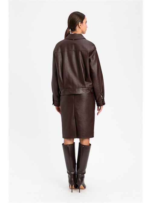 giacca ecopelle TWINSET | 262AP229013655