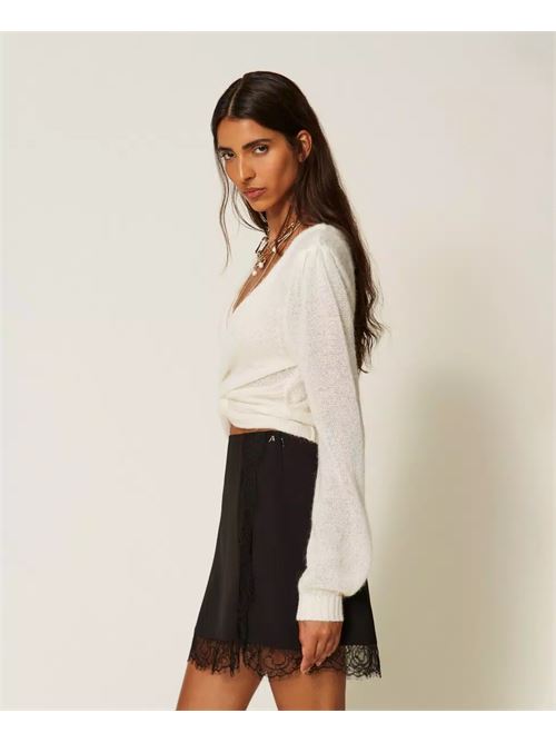 minigonna con pizzo TWINSET | 262AT207100006