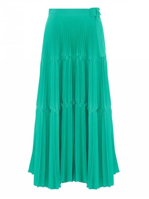 gonna plissè satin SFIZIO | 22FE5633SATIN700