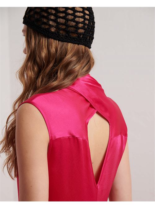 abito satin SFIZIO | 25FE6501SATIN220