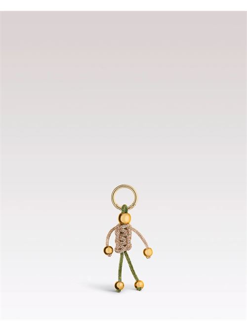mini doll charm HIBOURAMA | PE26HIB-MINI.DOLLKHAKI/PEACH