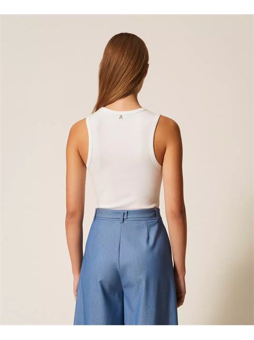 canotta strass TWINSET | 261AP220100526