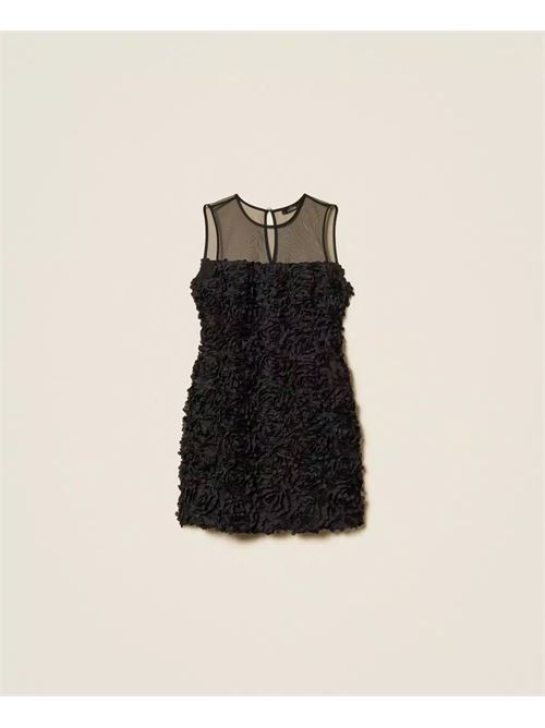 abito tulle floreale TWINSET | 261AP223000006