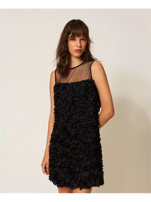 abito tulle floreale TWINSET | 261AP223000006
