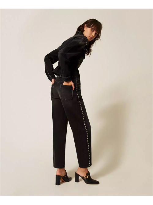 jeans barrel borchie TWINSET | 261AP226212908