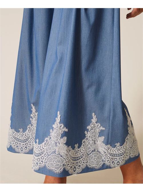 pantaloni pizzo TWINSET | 261AP229113291