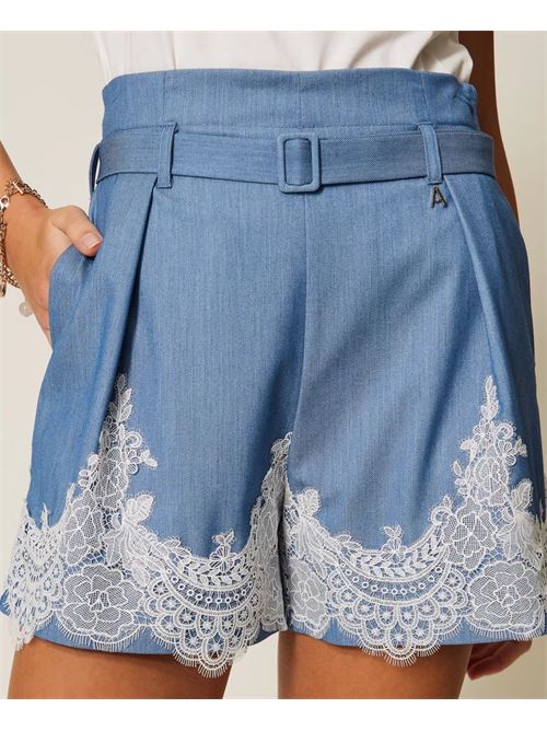 shorts pizzo TWINSET | 261AP229213291
