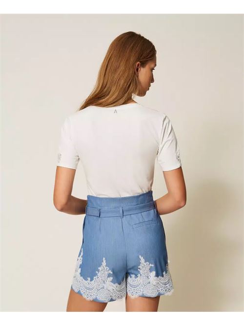 shorts pizzo TWINSET | 261AP229213291