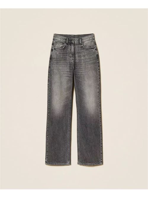 jeans strass TWINSET | 261AP247007284